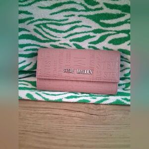 Steve Madden Blush Pink Embossed Wallet